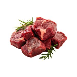 Pezzi di vitello selezionato